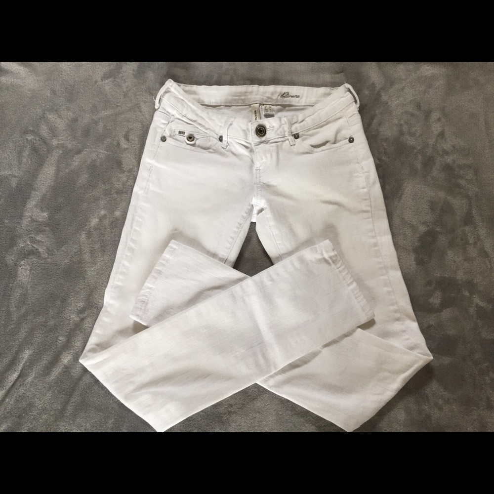 MNG by Mango White skinny jeans Bianca